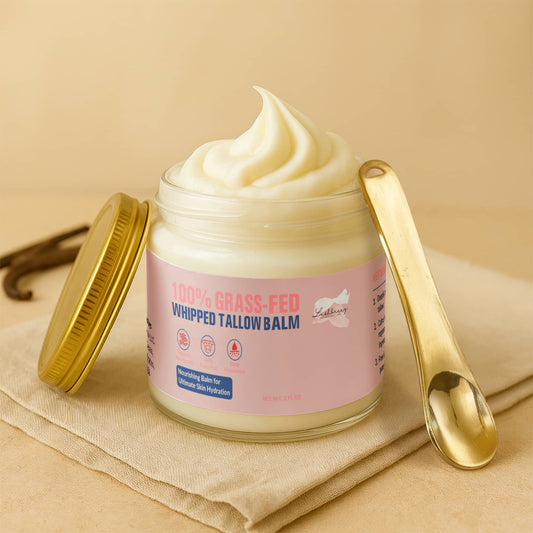 Whipped Grass-Fed Tallow Balm with Vanilla Bean