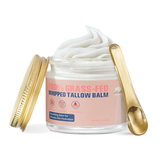 Whipped Grass-Fed Tallow Balm with Vanilla Bean